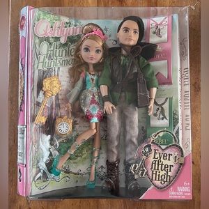 Ever After High Dills Ashlynn and Hunter Huntsman New In Box